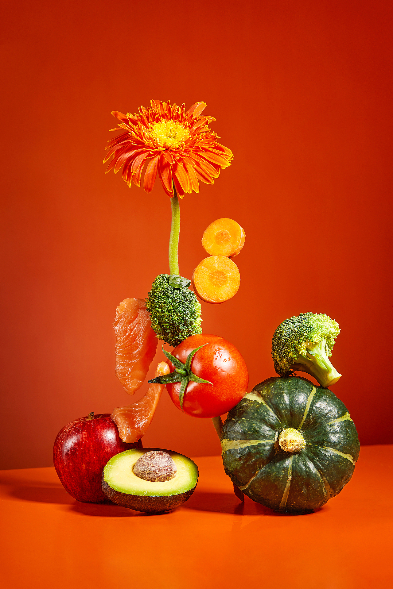 颜色比较艳丽的小片