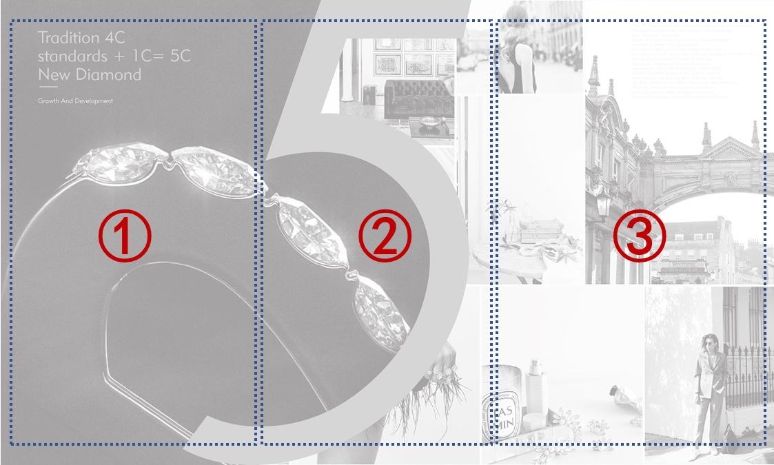 新玩法!用数字分割ppt版面