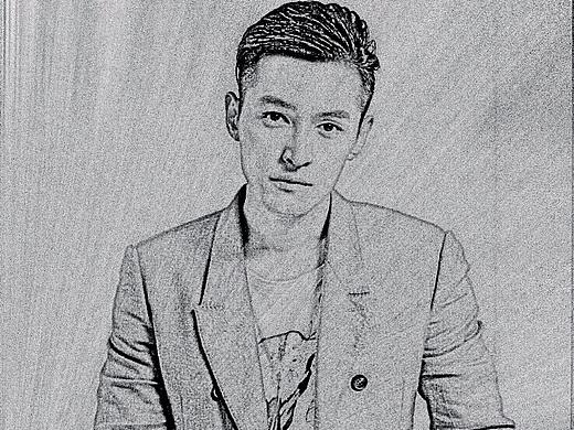 素描效果（個(gè)人主頁(yè)-ZMjYxNTc1ODA=） - 海報(bào) - 站酷設(shè)計(jì)師比爾蓋猛原創(chuàng)素材 - 站酷ZCOOL