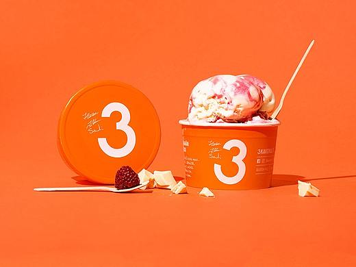 北欧手工冰淇淋包装VI全案