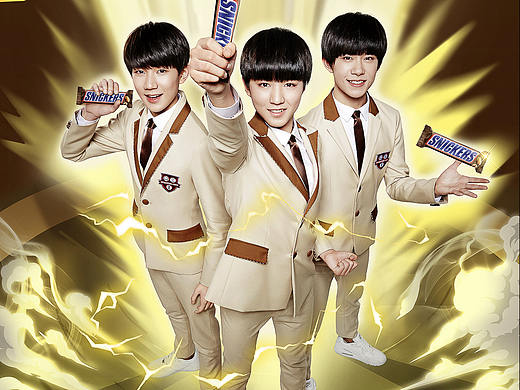 TFBOYS代言士力架「美古制造」（个人主页-ZNTAwNDcyODA=） - 修图/后期 - 站酷设计师广告修图常永原创素材 - 站酷ZCOOL