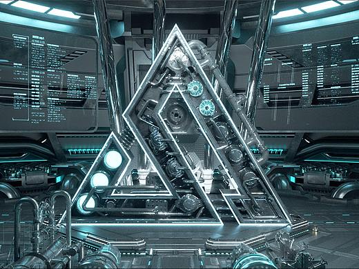 机械科技场景海报（个人主页-ZNTAzMTUyNjQ=） - 场景 - 站酷设计师章鱼Octopoda原创素材 - 站酷ZCOOL