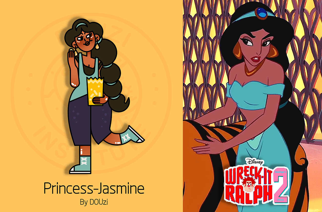 《无敌破坏王2》15个公主（图ZMTUyOTU1OTA4） - 创作习作 - 站酷设计师DOU_zi原创素材 - 站酷ZCOOL