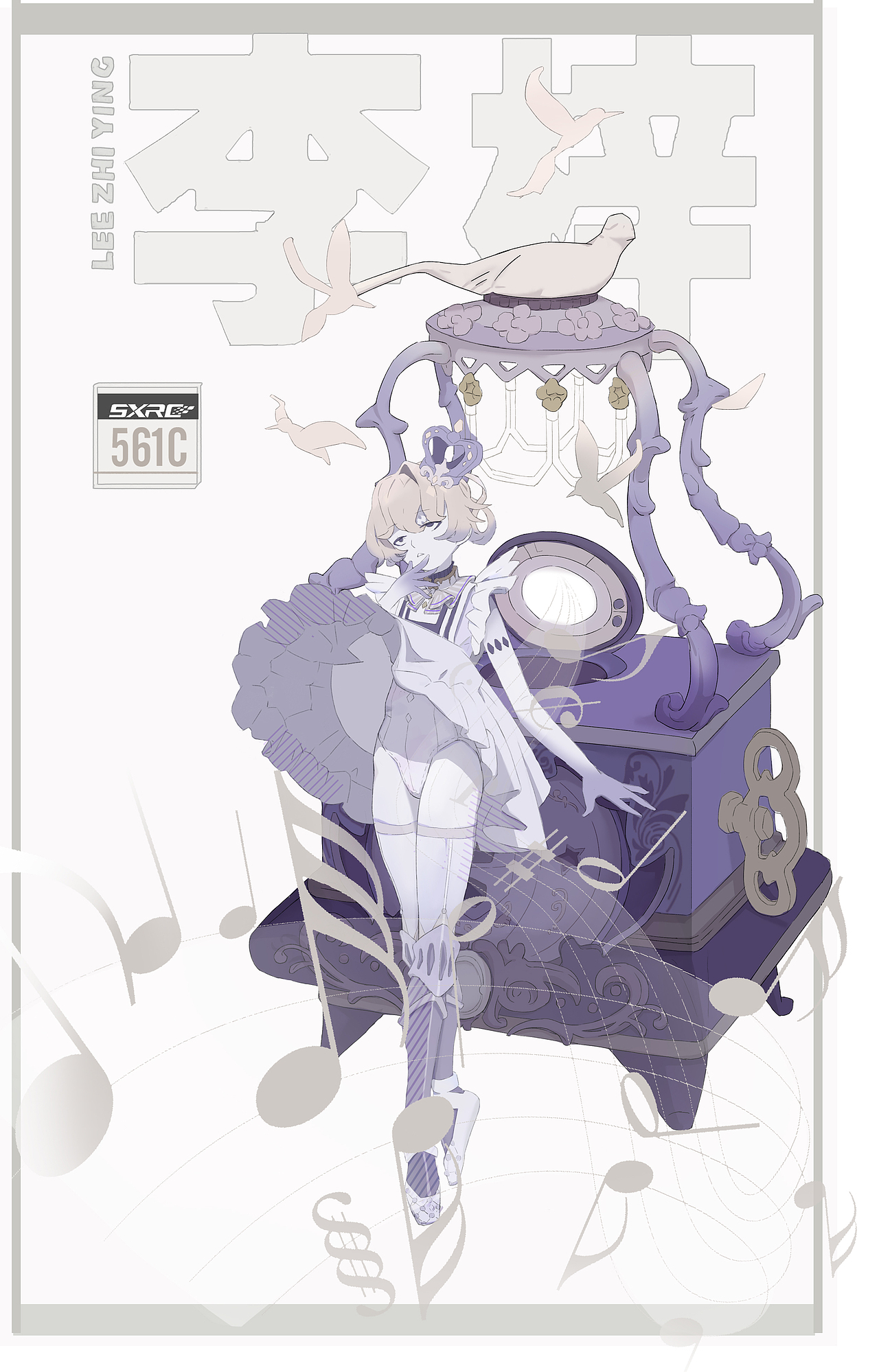 机械少女（并没有）（图ZMTU0MTQwNjYw） - 创作习作 - 站酷设计师猪血糕原创素材 - 站酷ZCOOL