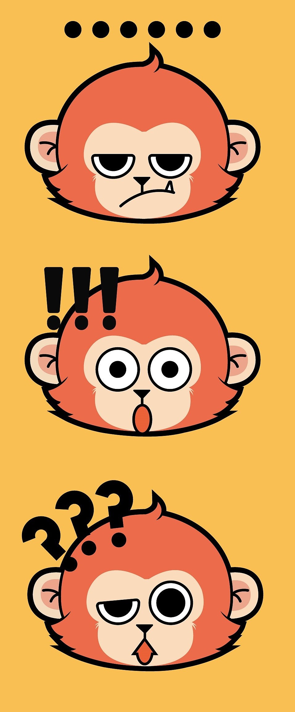 ai卡通形象,表情包设计