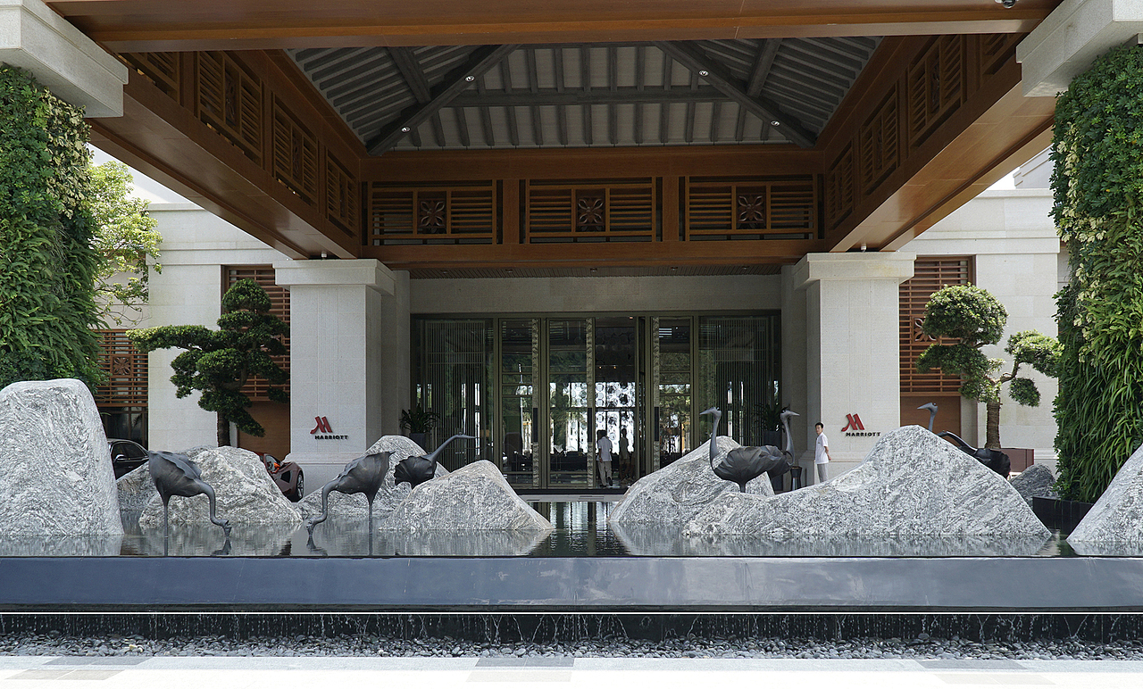 【GOGAR】深圳金沙湾酒万豪店 |景观雕塑