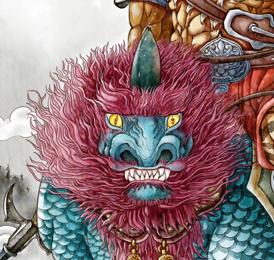 虎王归来（图ZMjg1MzUxMzUy） - 艺术插画 - 站酷设计师爱画画的馋猫原创素材 - 站酷ZCOOL