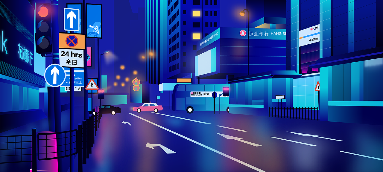 现代城市建筑概念插画【首发】好害羞@_@（图ZMTI2NjM1MDI4） - 概念设定 - 站酷设计师Brandon_L原创素材 - 站酷ZCOOL