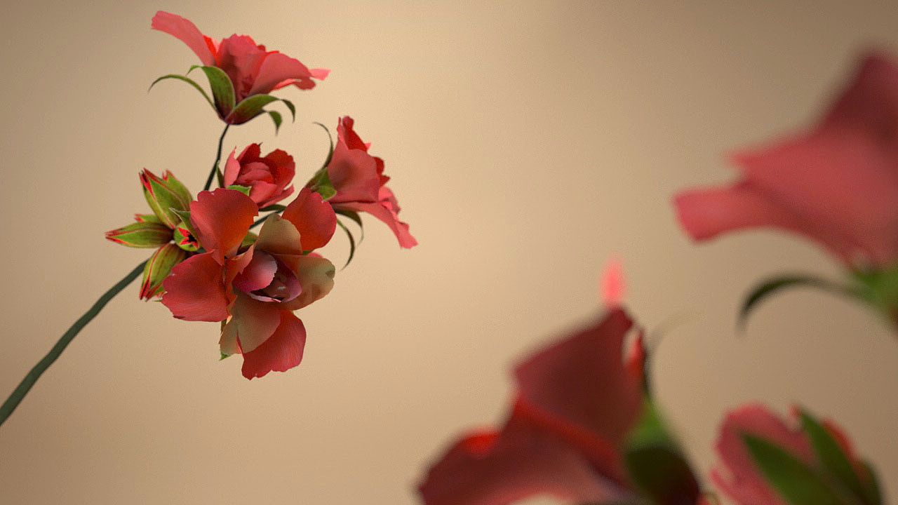 口红渲染产品图