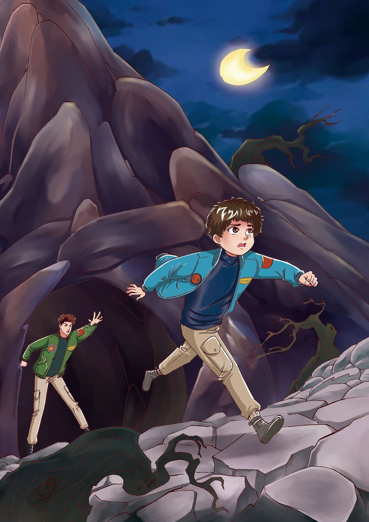 银河少年（图ZMzI5ODM5MTI4） - 儿童插画 - 站酷设计师麦浪工作室原创素材 - 站酷ZCOOL
