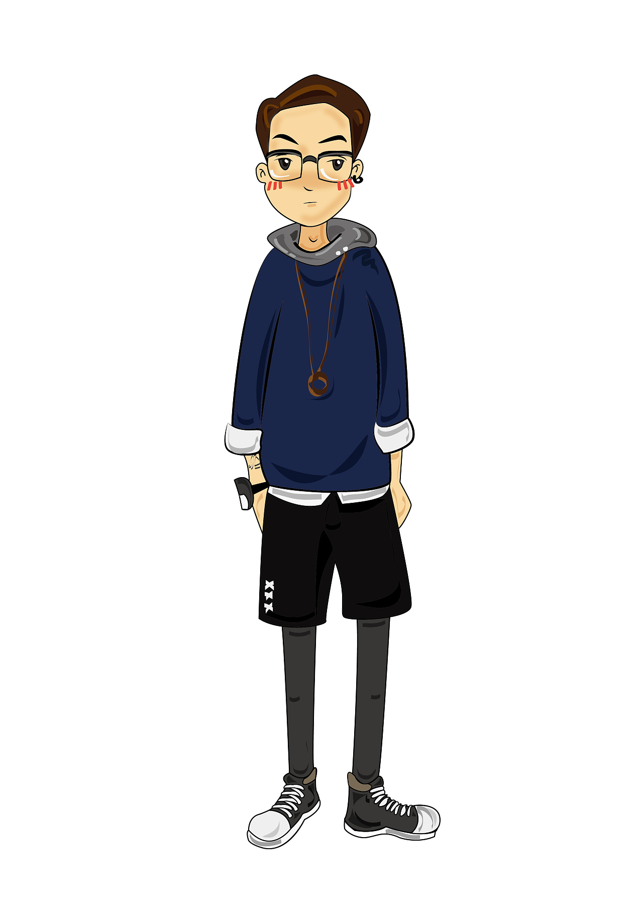 潮男潮女人物形象设计