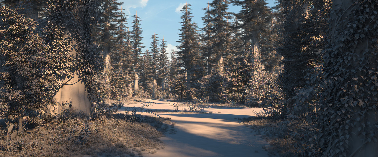 树林（图ZMTAzMDEzOTI4） - 场景 - 站酷设计师刷碗的神原创素材 - 站酷ZCOOL