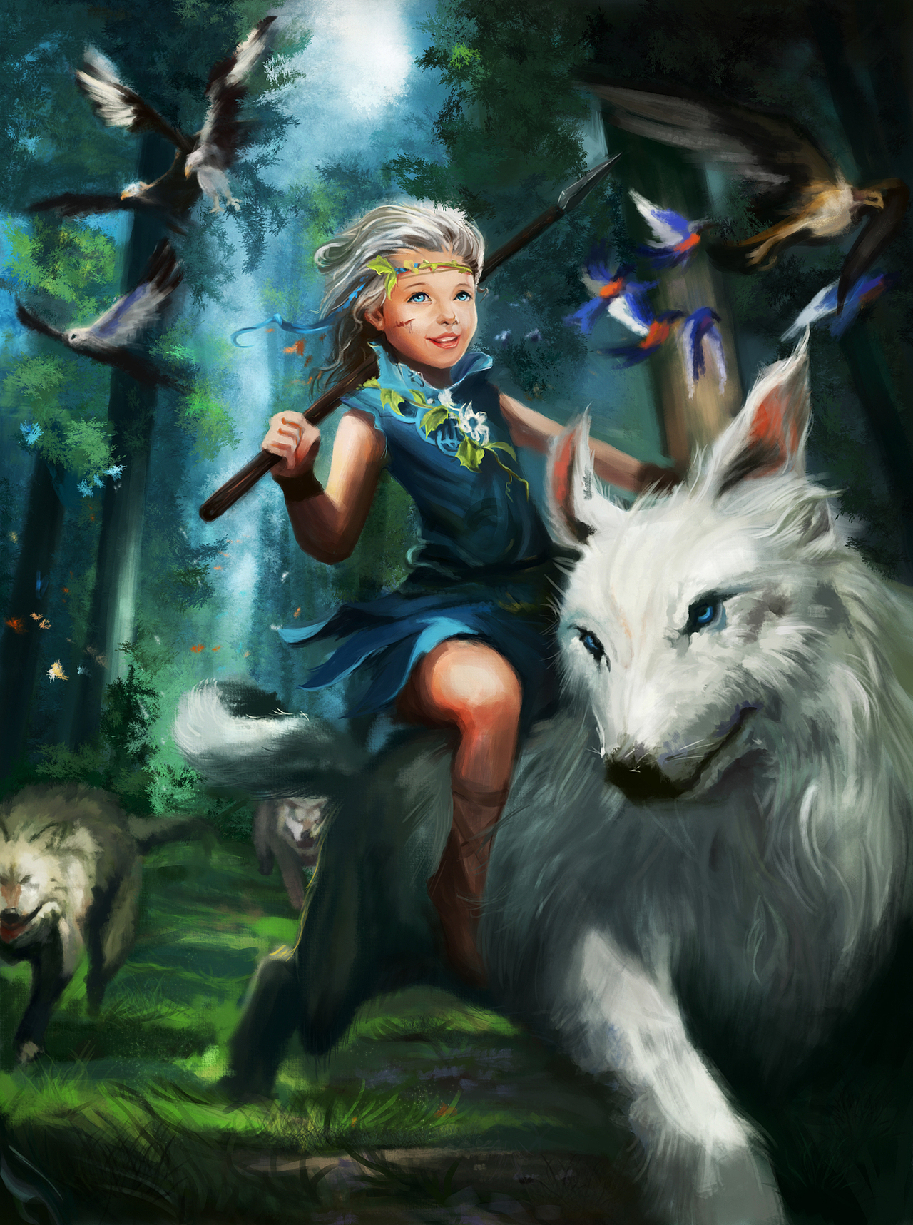 作品临摹（厚涂）（图ZOTk3NjMzNTI=） - 商业插画 - 站酷设计师凹凹凹凸兔原创素材 - 站酷ZCOOL