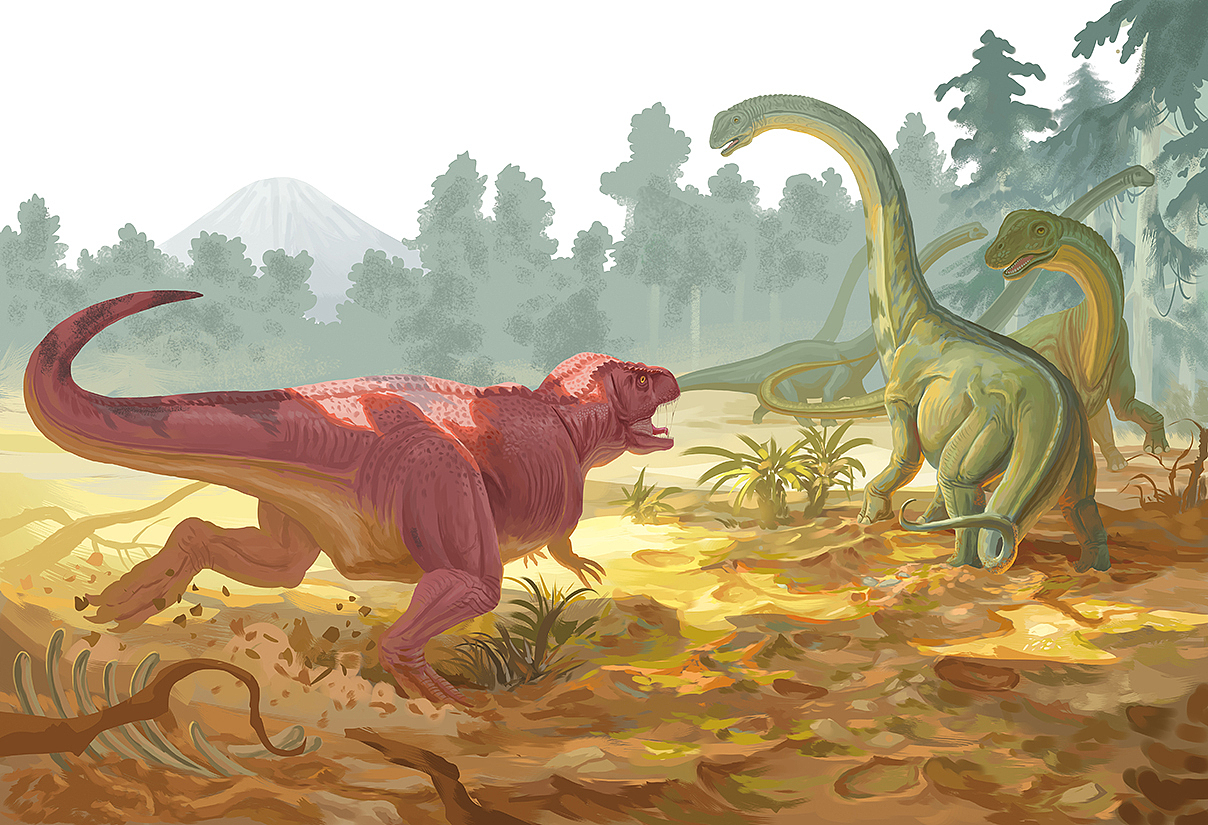 鲨齿龙（图ZMjc3MDAyNDYw） - 绘本 - 站酷设计师第十一种怪物原创素材 - 站酷ZCOOL