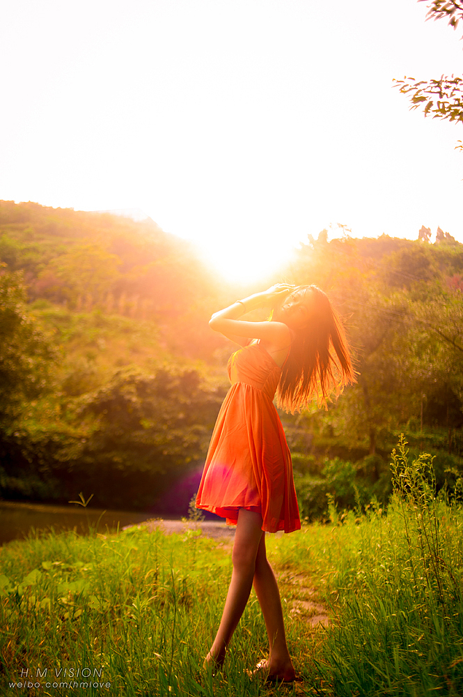 &nbsp;《逆光下的那抹橘》&nbsp;&nbsp;█&nbsp;H.M&nbsp;摄影&nbsp;█