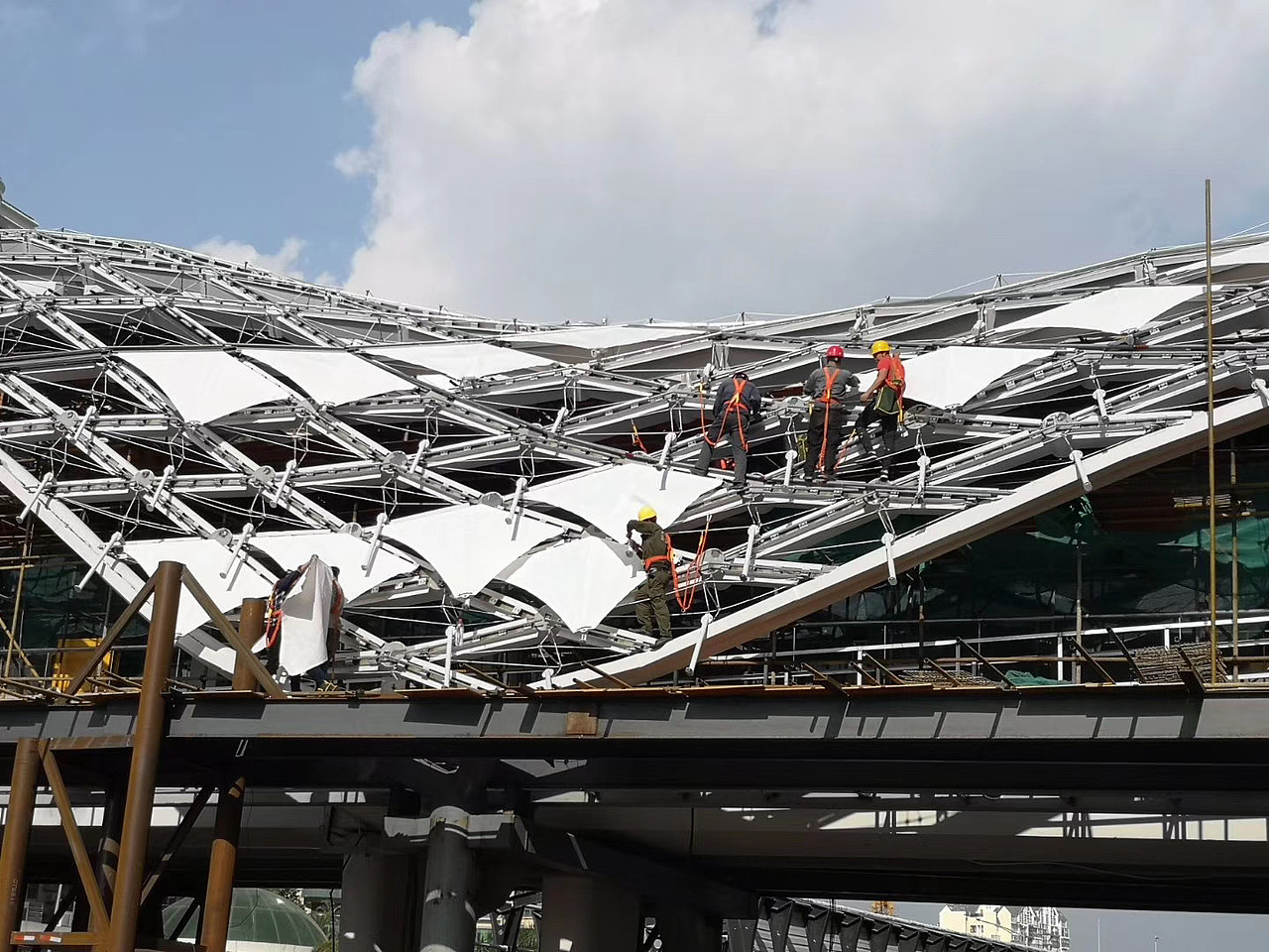 深圳西岭村人行天桥项目（图ZMTk3NTE1NTAw） - 建筑/空间 - 站酷设计师wwh622原创素材 - 站酷ZCOOL