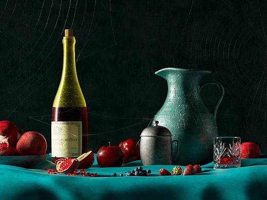 油画静物风格渲染（个人主页-ZNDk2NTkwMzY=） - 其他三维 - 站酷设计师六条线原创素材 - 站酷ZCOOL