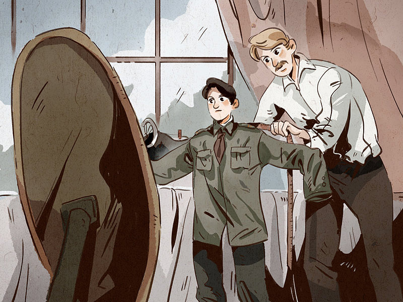 百家广播剧《本杰明巴顿奇事》节选（图ZMTk3NzUwODUy） - 绘本 - 站酷设计师micha9001原创素材 - 站酷ZCOOL