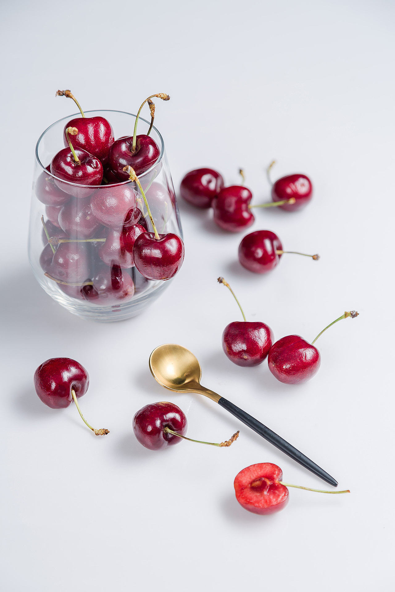 吃不起系列-车厘子（图ZMjg0OTU2ODQw） - 美食摄影 - 站酷设计师白子梁原创素材 - 站酷ZCOOL