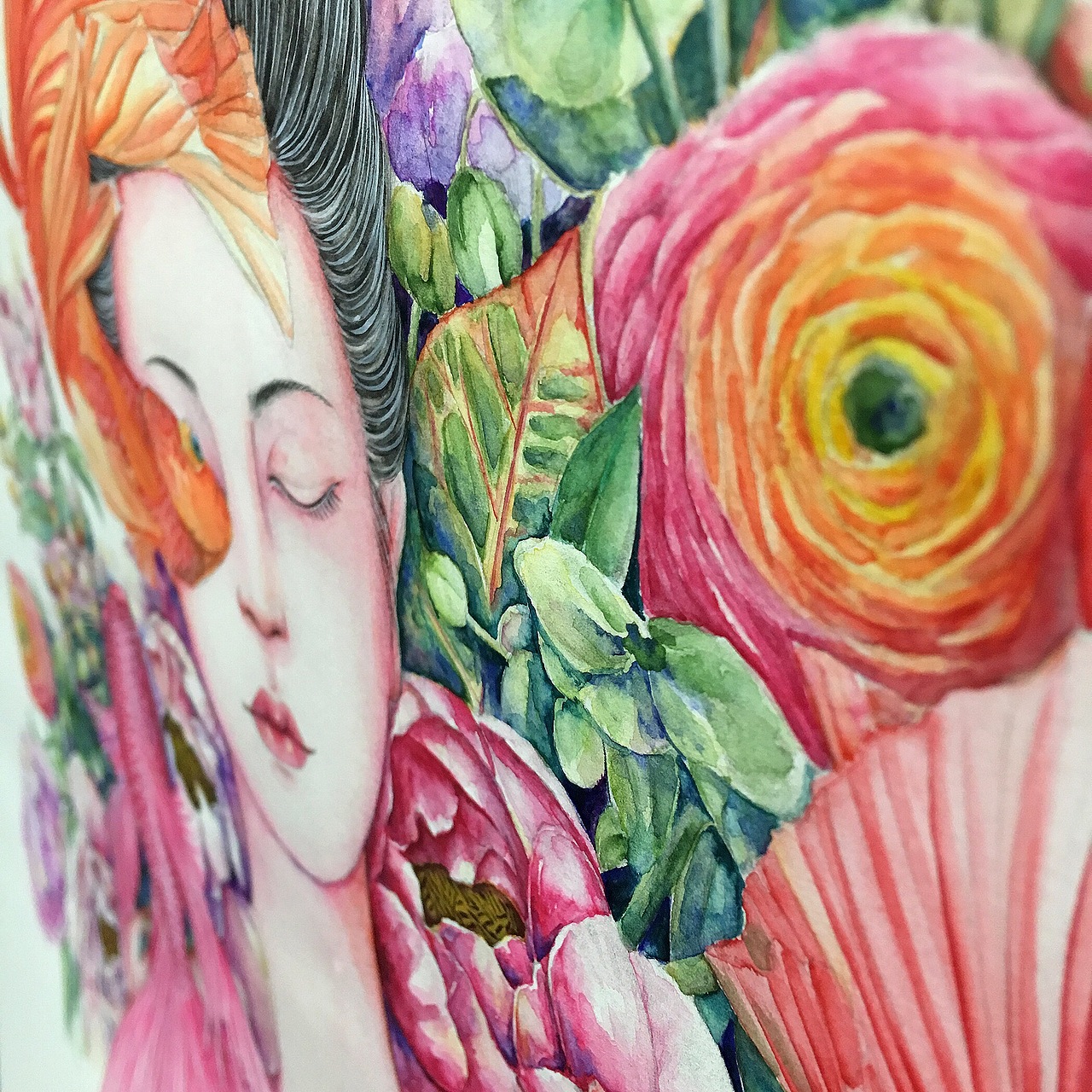 斗鱼 | 温柔的性感（图ZNzgzMzYzMzI=） - 艺术插画 - 站酷设计师兔籽Echo原创素材 - 站酷ZCOOL