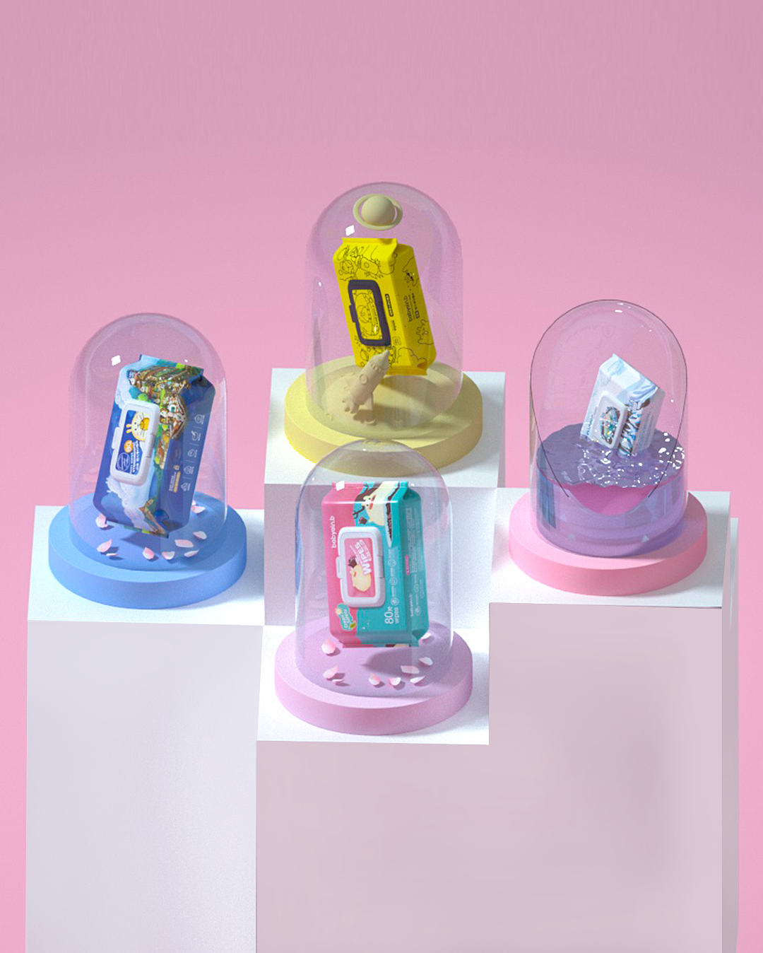 母婴用品 - 建模渲染（图ZMTg3MjA1NjAw） - 场景 - 站酷设计师九伍原创素材 - 站酷ZCOOL