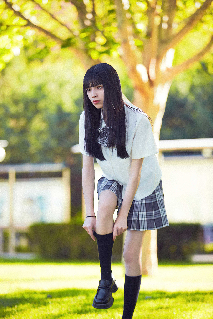 日系jk夏天的样子