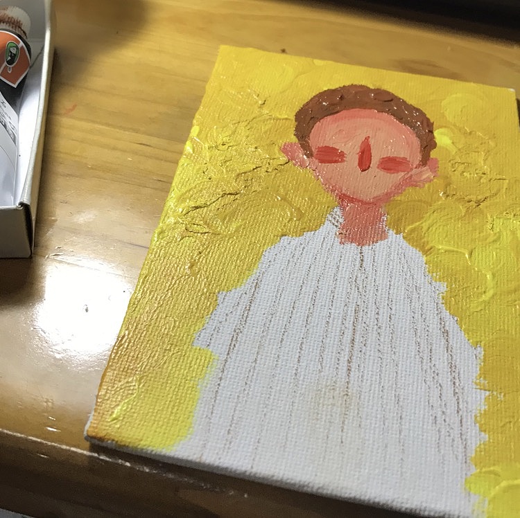 丙烯涂鸦（图ZOTU1NTM2MjQ=） - 创作习作 - 站酷设计师景惠原创素材 - 站酷ZCOOL