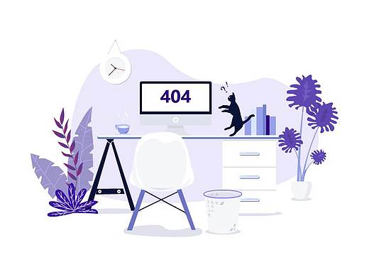 404报错小插画