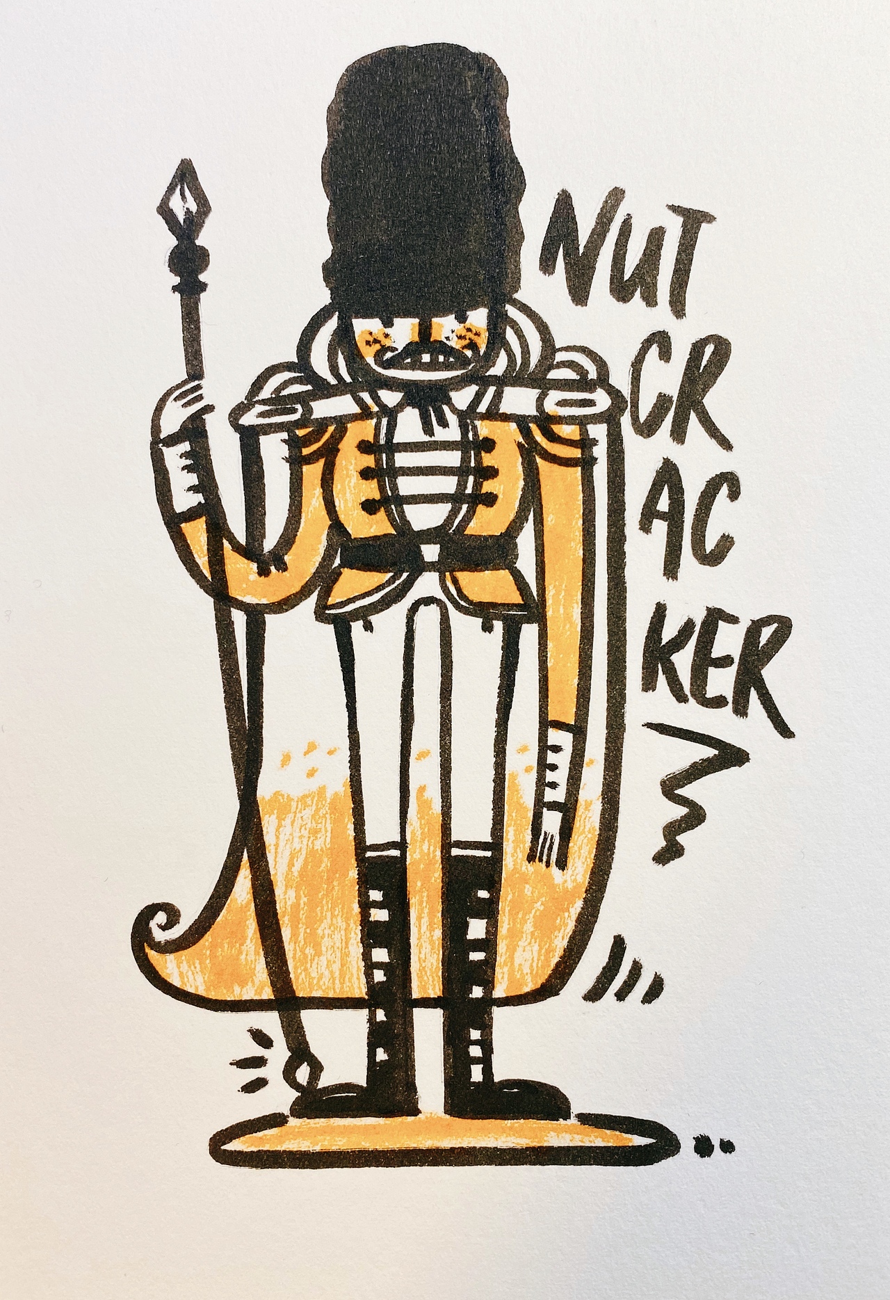 日常涂鸦2019年12月 新年快乐