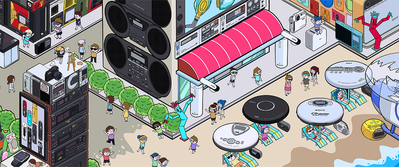 2019 SONY EXPO 索粉梦想之城