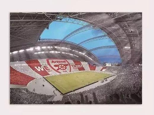阿森纳球队海报tifo