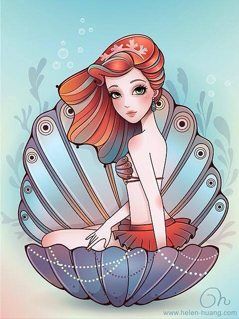 水中美人鱼（图ZNTA4OTc3NjQ=） - 动画/影视 - 站酷设计师栗栗力原创素材 - 站酷ZCOOL