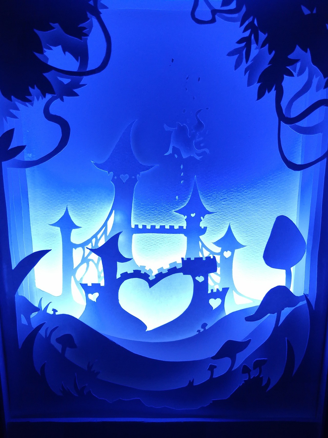 【纸雕作品】爱丽丝梦游仙境