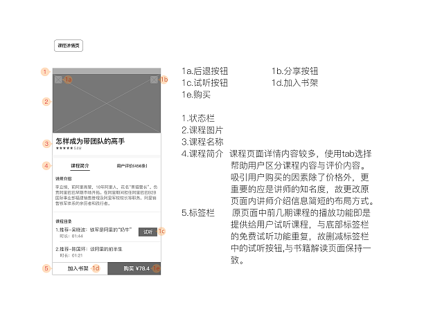 今日头条-精品课频道 交互分析