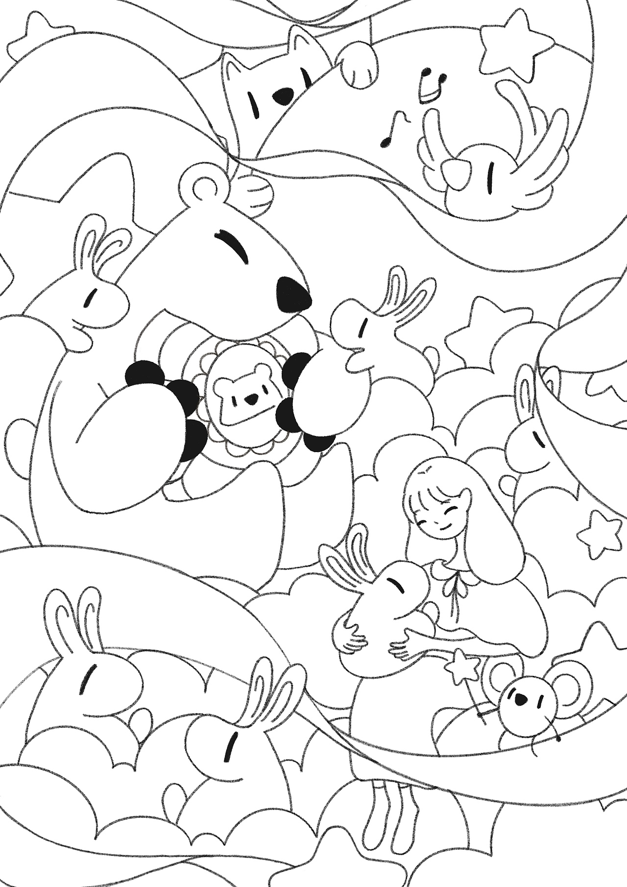 原創(chuàng)/傳統(tǒng)節(jié)日插畫（圖ZMjQ1NjI1ODIw） - 其他平面 - 站酷設(shè)計(jì)師木槿兮兮原創(chuàng)素材 - 站酷ZCOOL