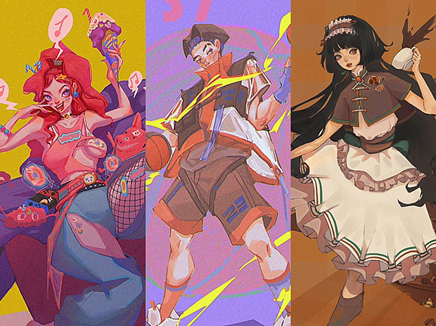 角色设计合集（图ZMzE1MjYzMjQ0） - 游戏原画 - 站酷设计师Inonice原创素材 - 站酷ZCOOL