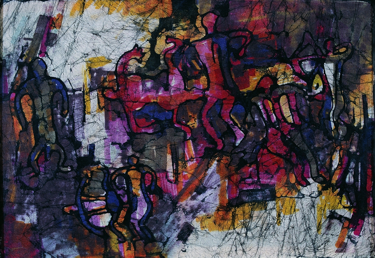 【现代蜡染】远古痕迹