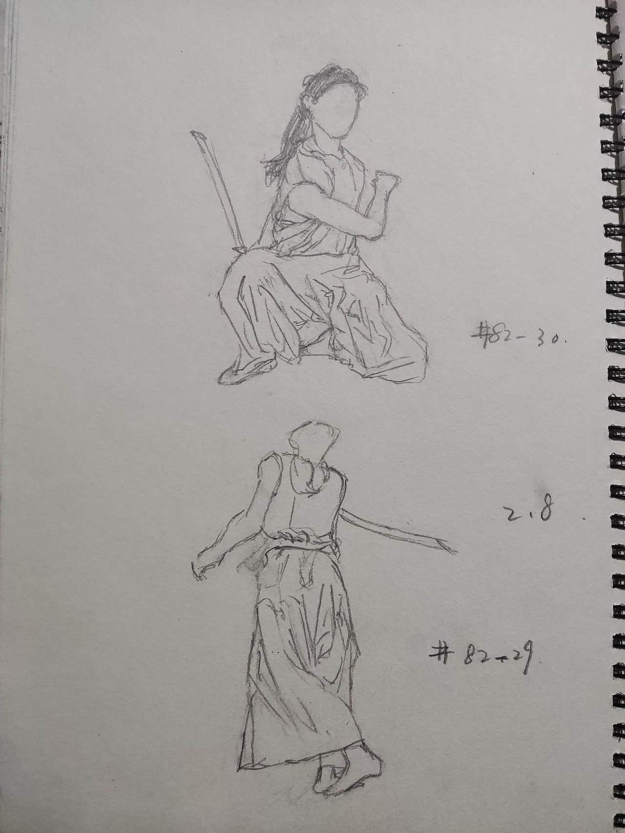 #速写60天挑战赛# day8 @速写班长