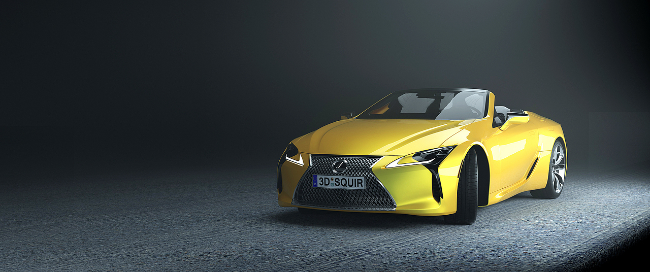 雷克萨斯 Lexus LC 500 Convertible 2021练习