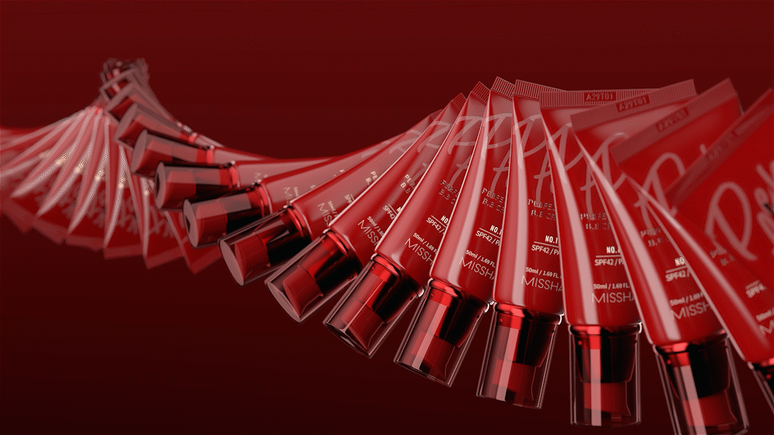 C4D动态视频之MISSHA谜尚BB霜