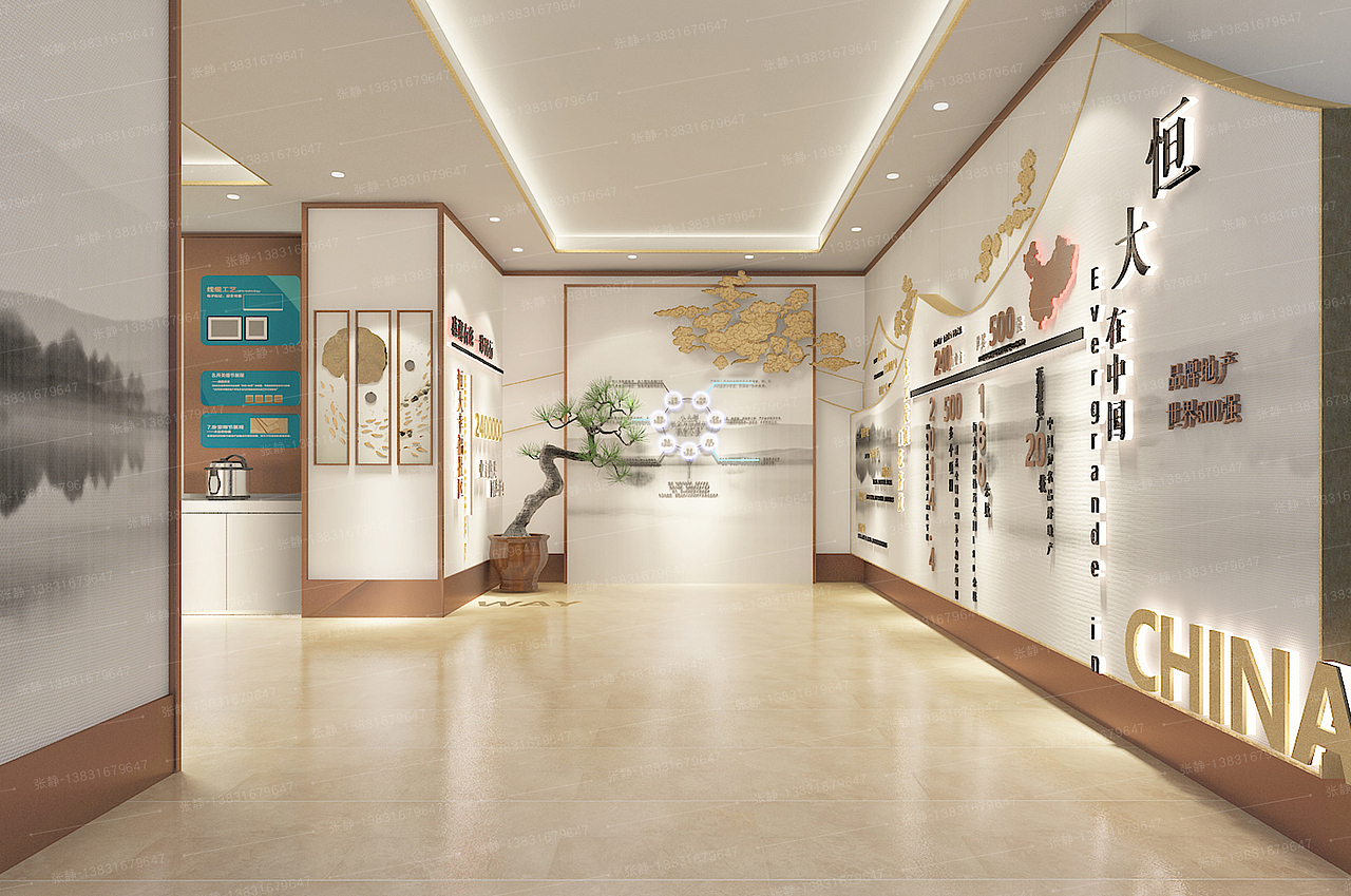 地产工法展示墙品牌墙企业展馆展厅设计（图ZMjI4NTEzNzQ4） - 展陈设计 - 站酷设计师ZJ张小七原创素材 - 站酷ZCOOL