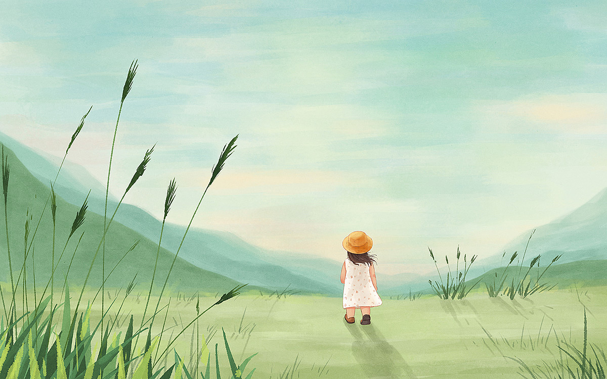 戴帽子的女孩（图ZMjE1NTM0ODUy） - 艺术插画 - 站酷设计师李那那原创素材 - 站酷ZCOOL