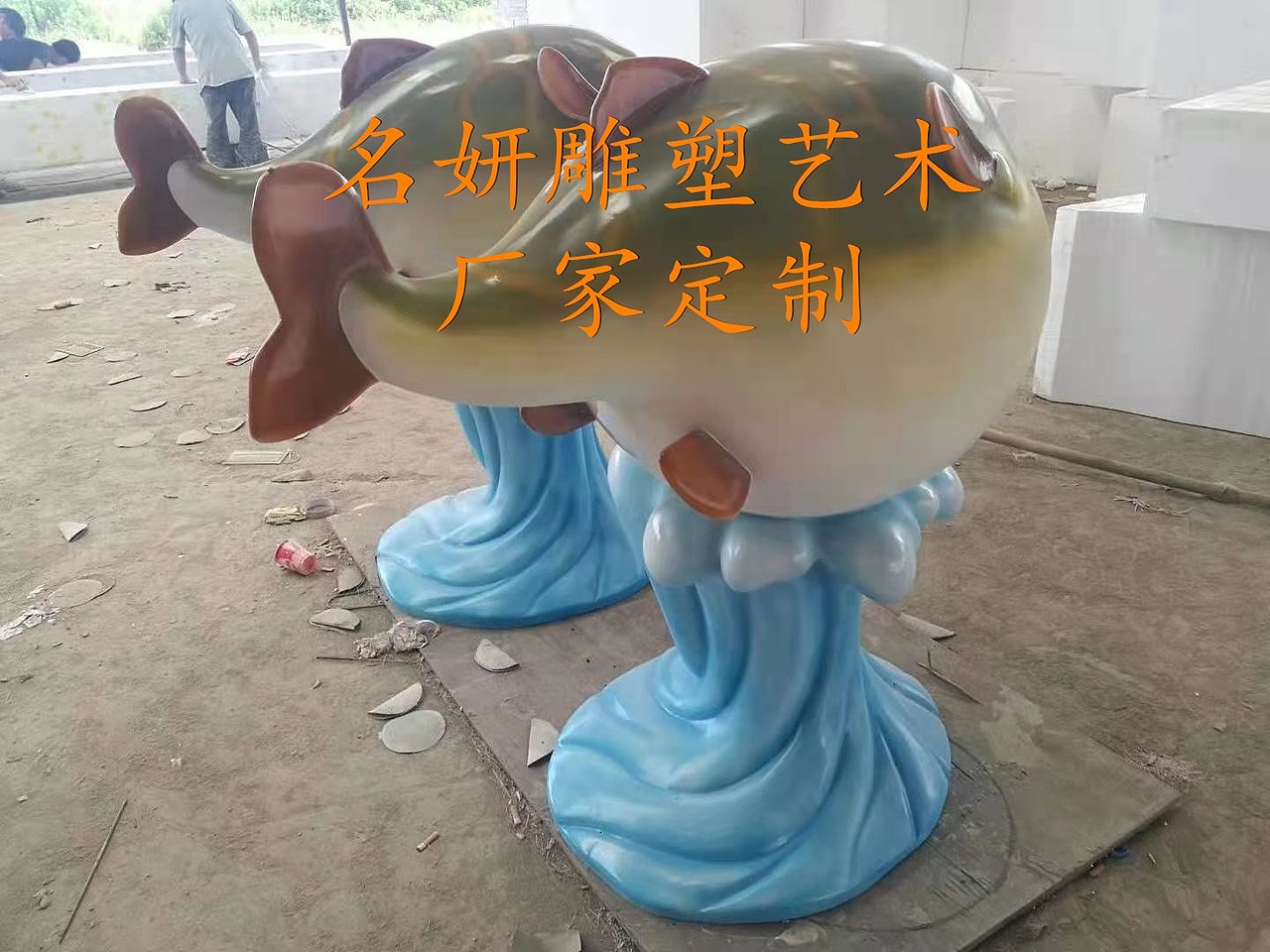 大名鼎鼎的“气泡鱼”玻璃钢河豚雕塑装饰岸上景观小品