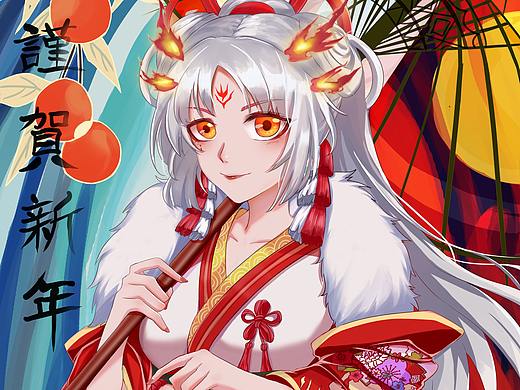 同人不知火/新年贺图2021