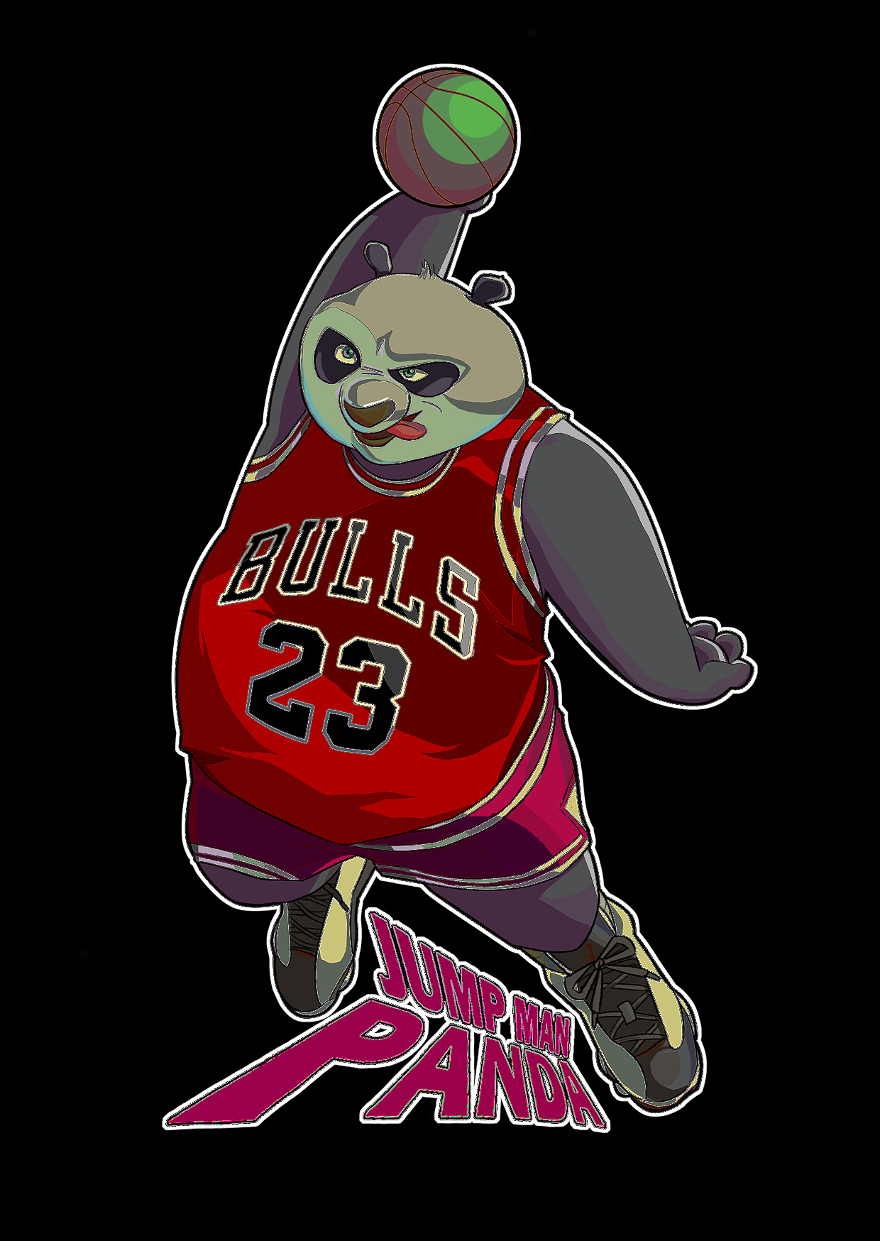 功夫熊猫|插画|创作习作|ison翰_原创作品-站酷zcool