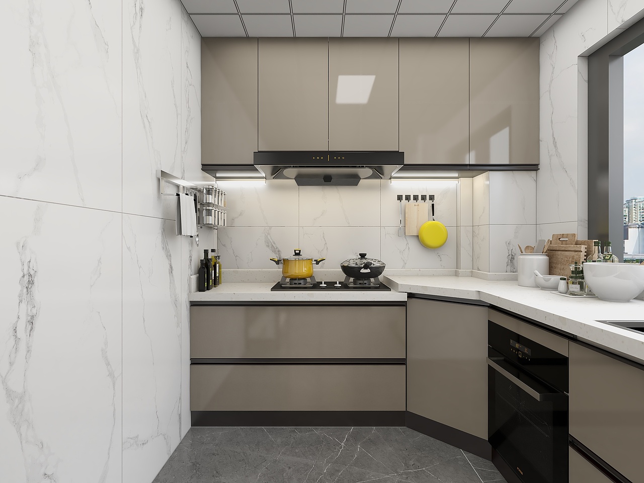 四川邻水邻州府揽山郡235平方复式简约六居室