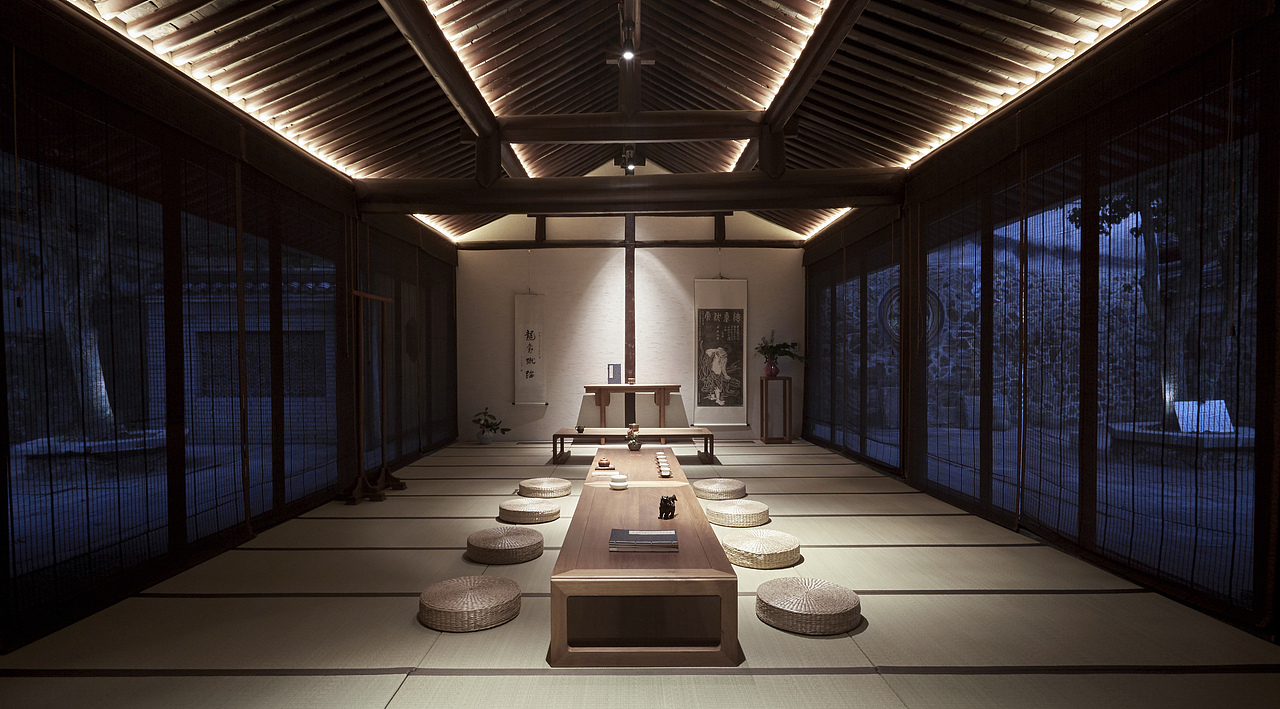 天童寺:默照茶堂