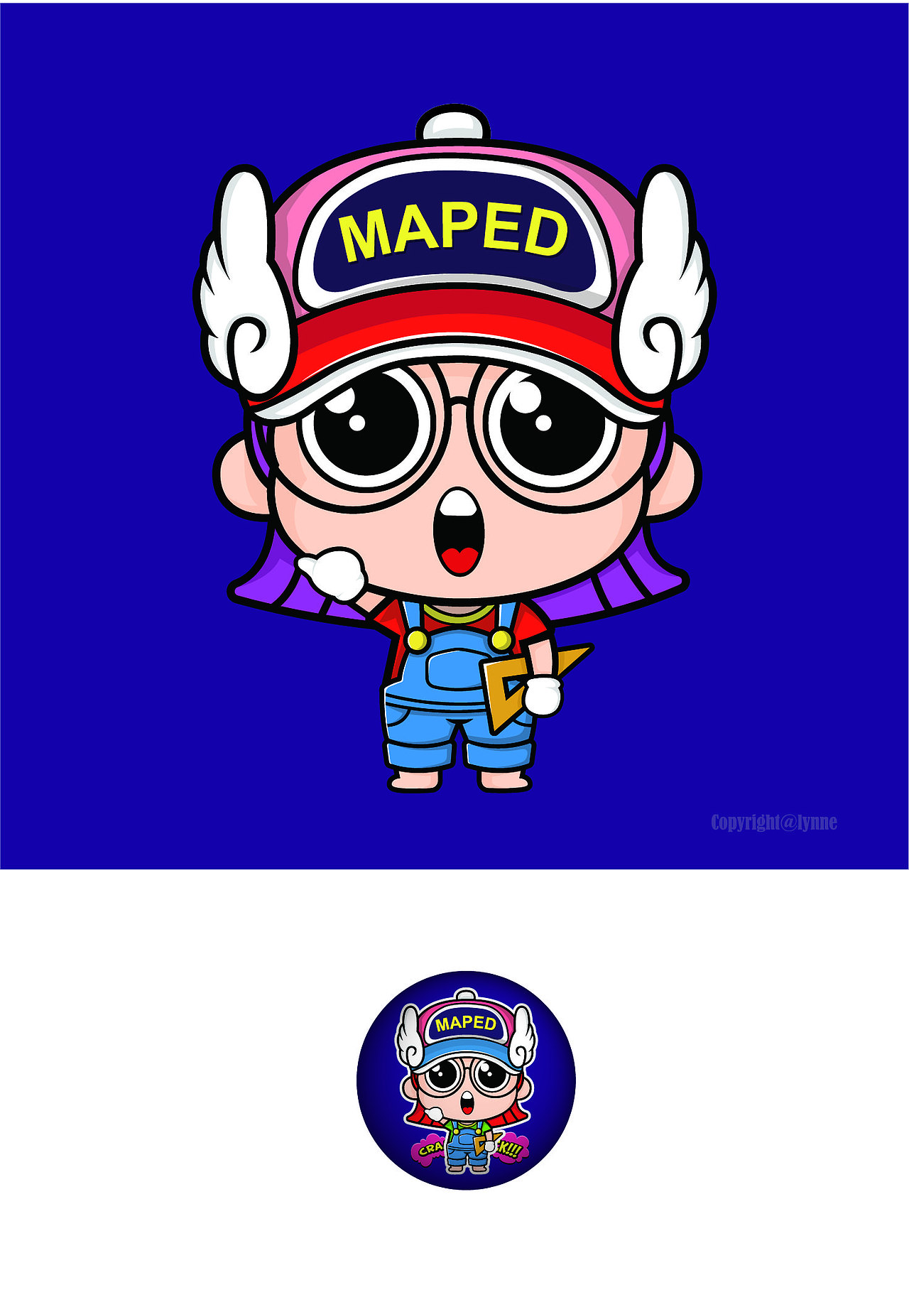 来一波喜欢的小人物为他们配上mapedlogo