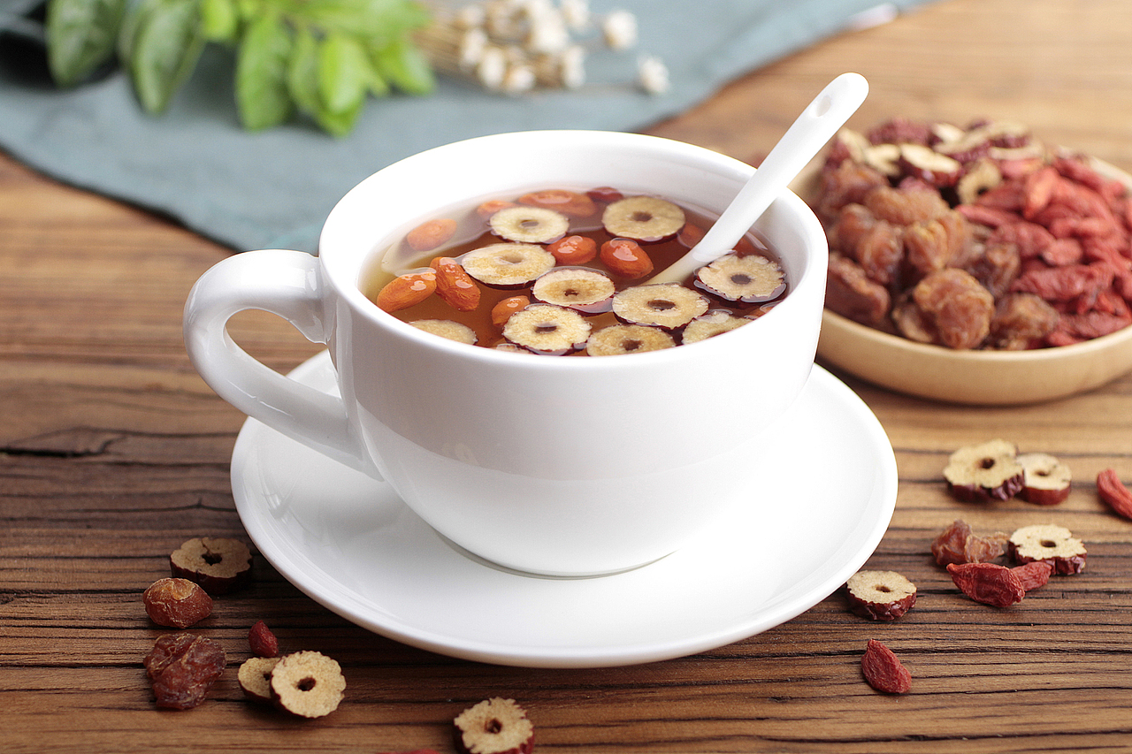 桂圆红枣枸杞茶拍摄（花茶组合系列）