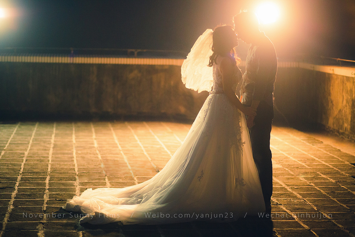 夜景婚纱|广州婚纱摄影客片